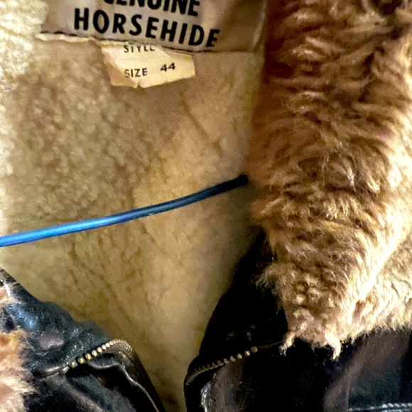 Mens Antique 1950’s Leather Jacket - Picture 4 of 10